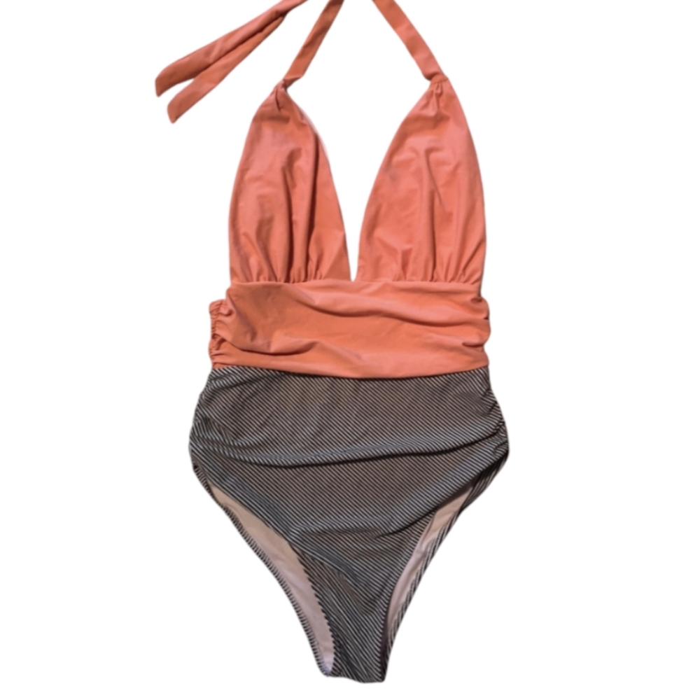 Cupshe One Piece Halter Swimsuit